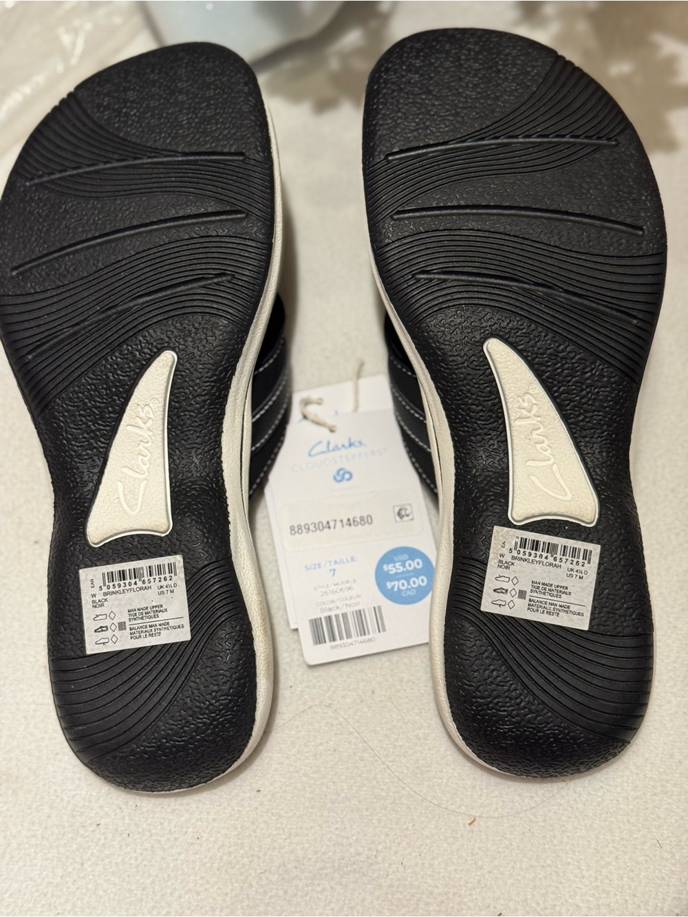 Clarks Brinkley Flora Women's Sandal S7 NIB - Picture 3 of 8